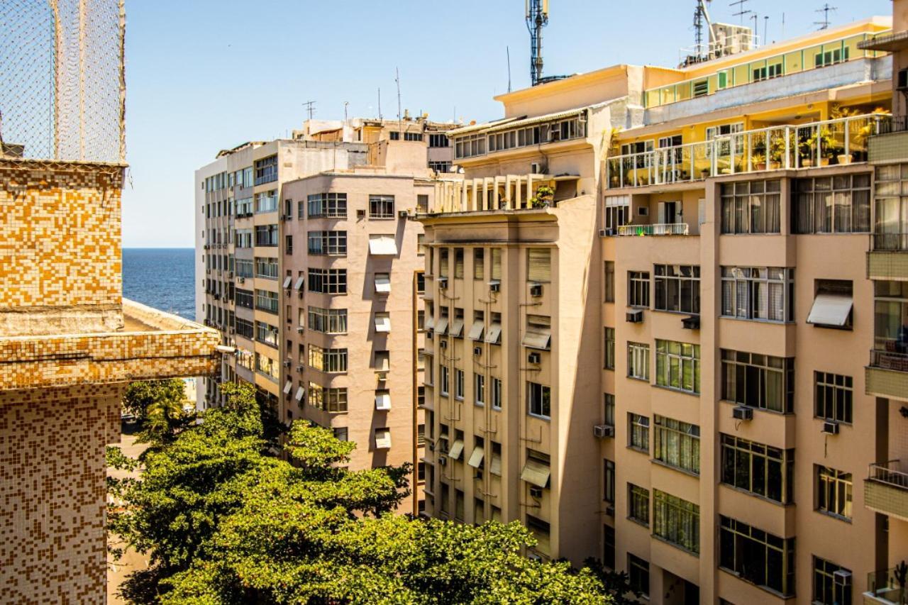 Copacabana Moderno 1 Quarto Vista Mar Rio de Janeiro Exterior photo